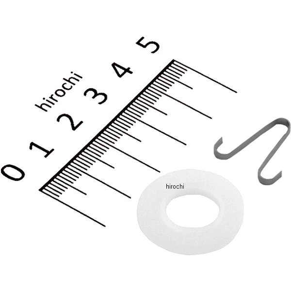 64029 デイトナ ケーヒン KEIHIN PEキャブ本体用補修パーツ ニードルクリップ＆プレートセットφ26φ28用