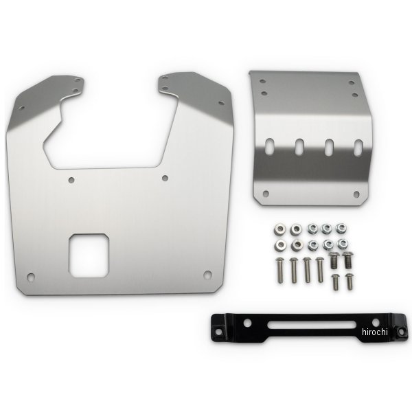 64150-201S8-10 モリワキ スキッドプレート 20年以降 CT125 シルバー(クリアアルマイト)