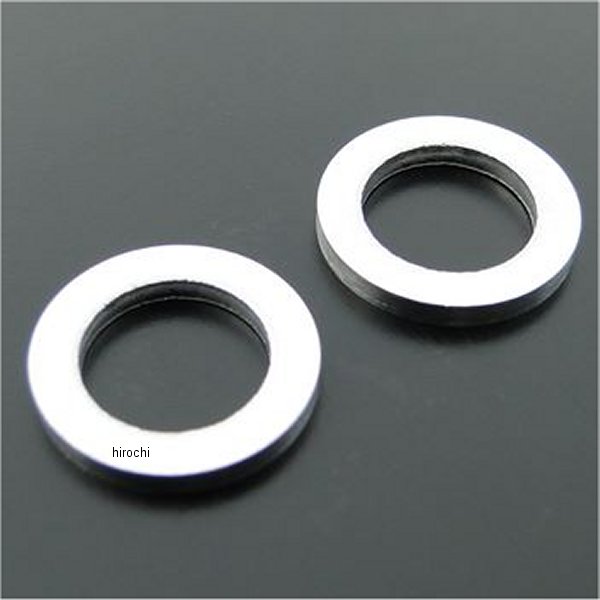6452 ビーアールシー BRC フロントフォーク底部用オイル漏れ対策ドレンボルトワッシャーM8 2枚 GS400、GT380