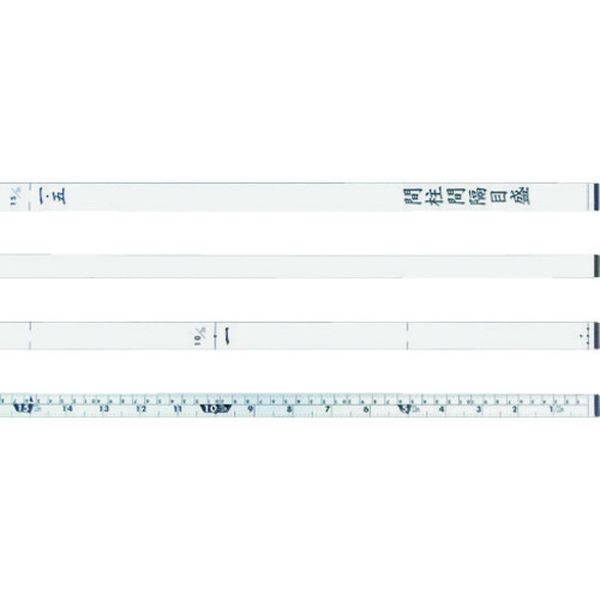 65132 158-9856 シンワ測定(株) シンワ 尺杖普及型12尺相当目盛付