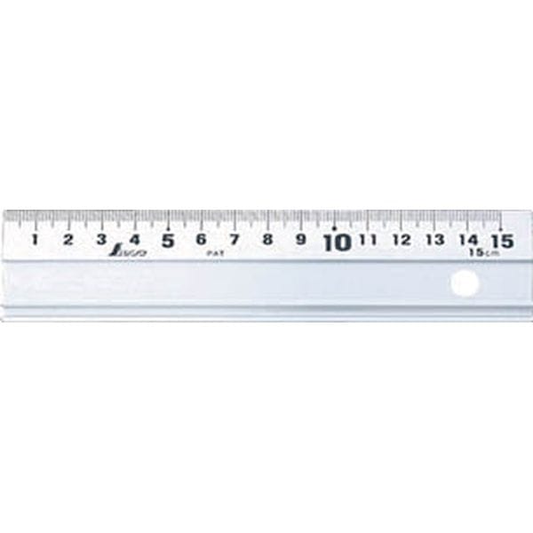 65498 408-3610 シンワ測定(株) シンワ アルミ直尺 アル助 150mm