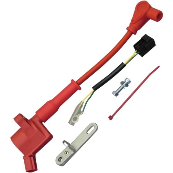 655710-04 ポッシュ POSH イグニッションコイル プラグコード 赤 KSR-1/2