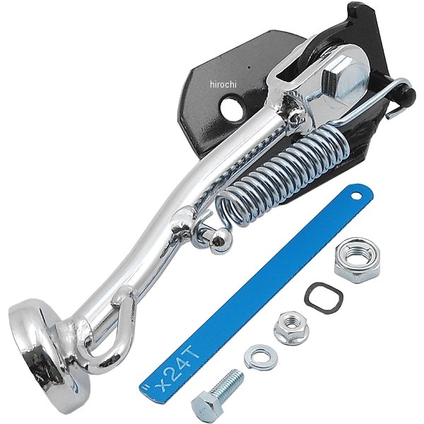 656-2010526 キタコ サイドスタンド スクーター用 SS-526 (メッキ) アドレスV50 / レッツ4/G