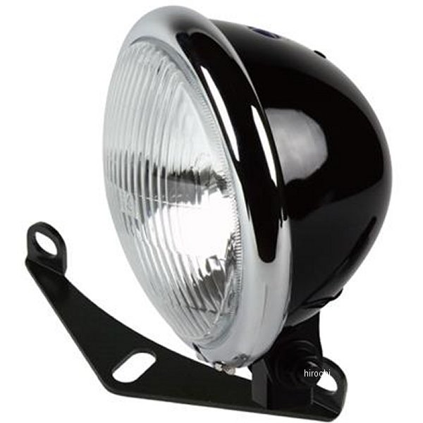 66-84158ACB GOODS グッズ 5-34”ベイツライトキット 黒クローム CB400SS、GB250