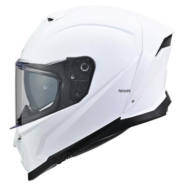 デイトナ DN-012SV フルフェイスヘルメット インナーバイザー/スピーカーホール装備 ホワイト XLサイズ/61-62cm