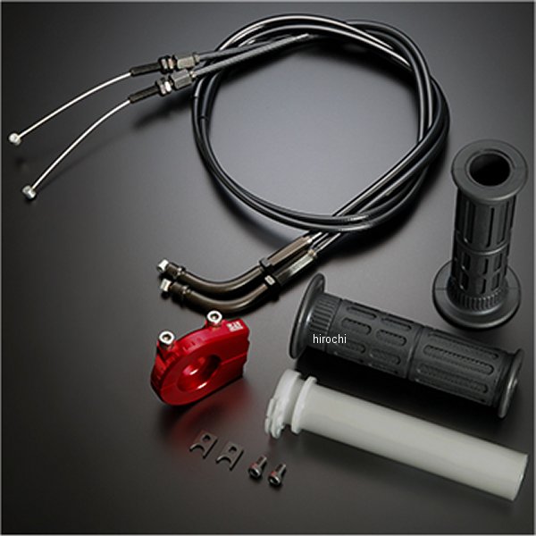 671-0A2R9501 ヨシムラ YRスロットルホルダーセット TMR-L 120/950mm 赤