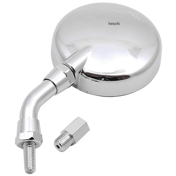 675-1400390 キタコ ショート丸ミニミラー クロームメッキ