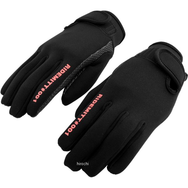 67979 デイトナ ライドミット#001 ネオプレンシャークスキン グローブ 黒 M