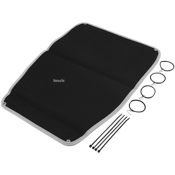 688-1158800 キタコ フロントバスケットカバータクト 黒