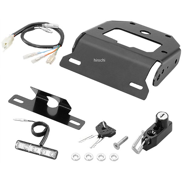 691-1444200 キタコ フェンダーレスキット 16年以降 グロム ヘルメットロック付 黒