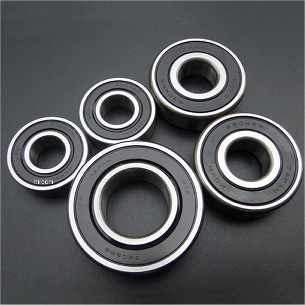 6950 ビーアールシー BRC 強化ホイールベアリング前後セット GS400、GT380、旧GSX400F、旧GSX400FSインパルス