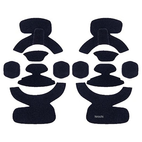 6950525-13-L アルパインスターズ オフロード ニーブレース パーツ フレームパッドセット 左右セット RK-10 Lサイズ