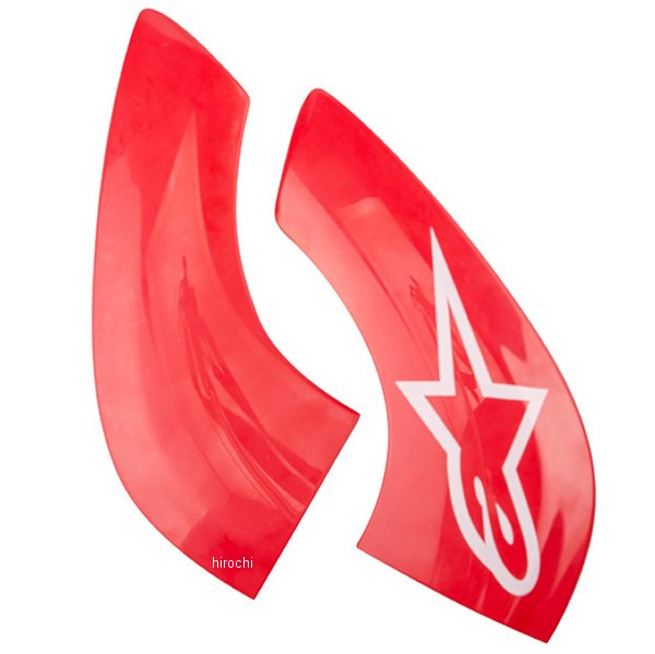 6951014 アルパインスターズ ネックサポート BNS用 チンプレート 赤