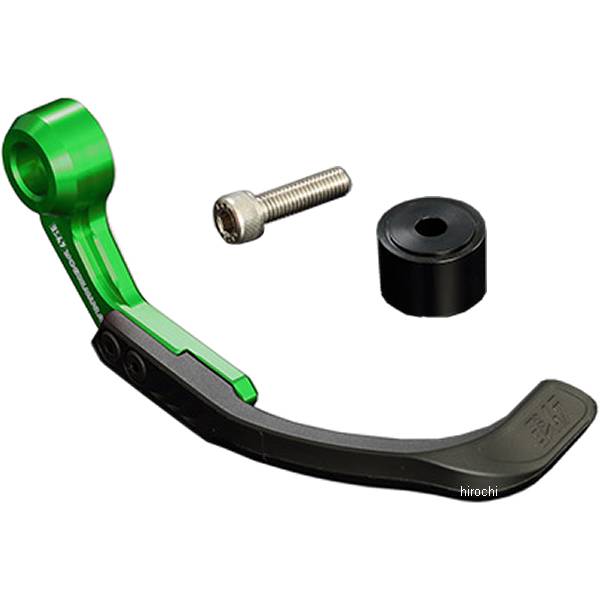 697-0K2-7000 ヨシムラ ブレーキレバーガード Kawasaki車用 ライムグリーン