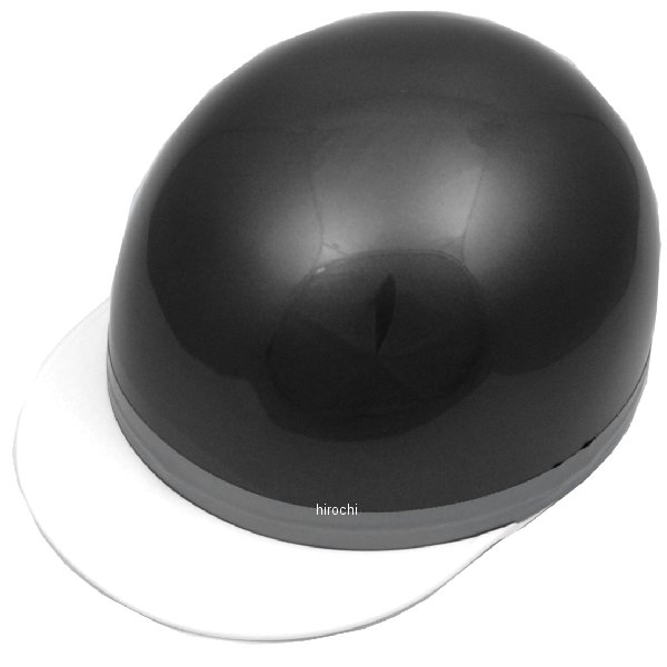 700106 NBS バイクパーツセンター ハーフヘルメット コルク半 ガンメタ フリーサイズ(57-60cm未満)