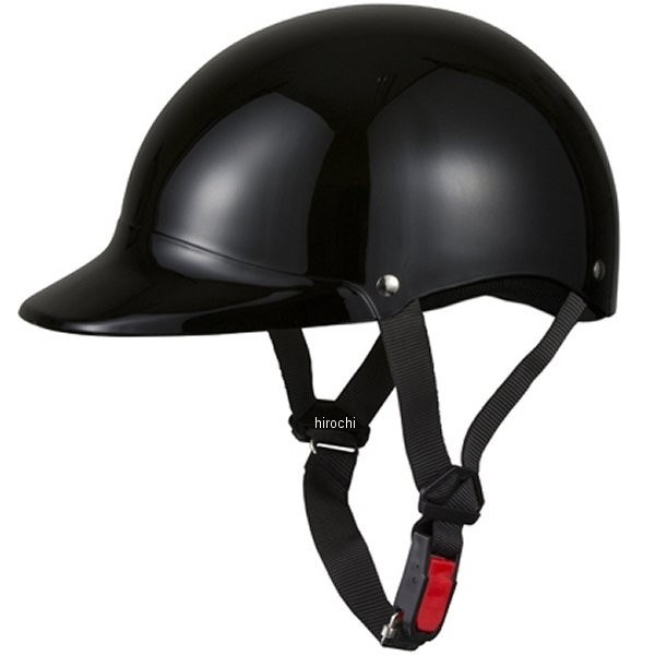 7001 NBS バイクパーツセンター ハーフヘルメット 黒 フリーサイズ(57-60cm未満)