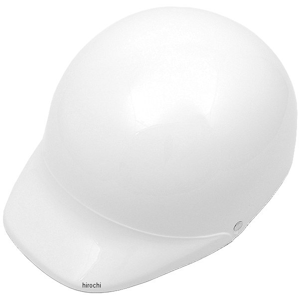 7004 NBS バイクパーツセンター ハーフヘルメット 白 フリーサイズ(57-60cm未満)