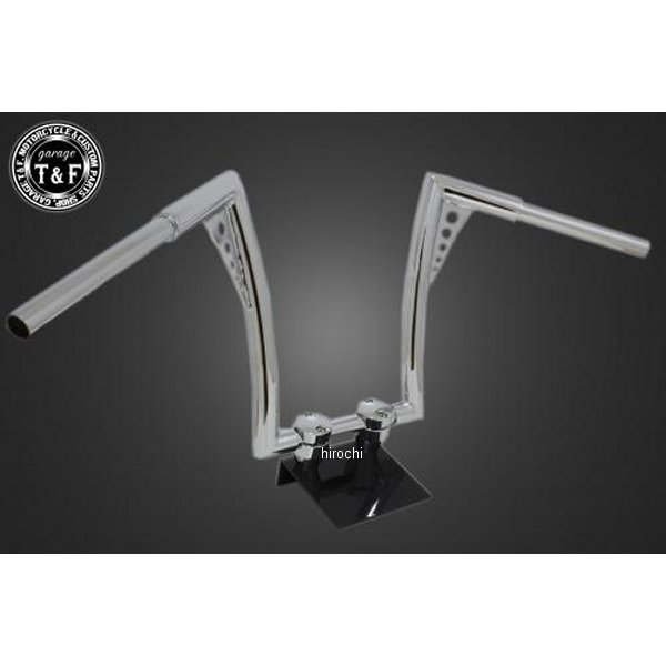 708264-TF ガレージT&F 極太バットマンハンドル　14インチ 22.2mm メッキ