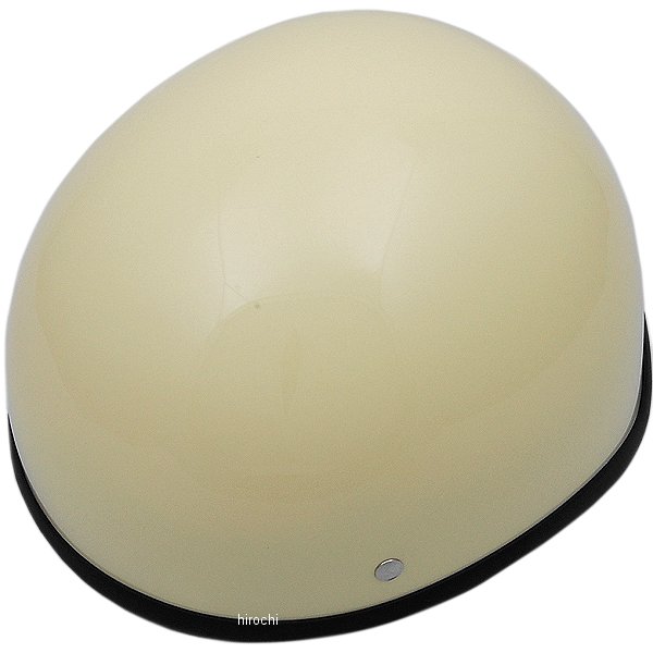 7112 NBS バイクパーツセンター ハーフヘルメット ダックテール アイボリー フリーサイズ(57-60cm未満)