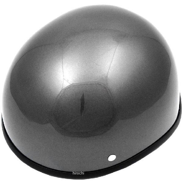 7116 NBS バイクパーツセンター ハーフヘルメット ダックテール ガンメタ フリーサイズ(57-60cm未満)