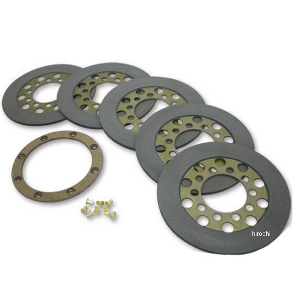 7100-1002 ガッツクローム クラッチ板セット 68年-84年 ビックツイン 5枚セット