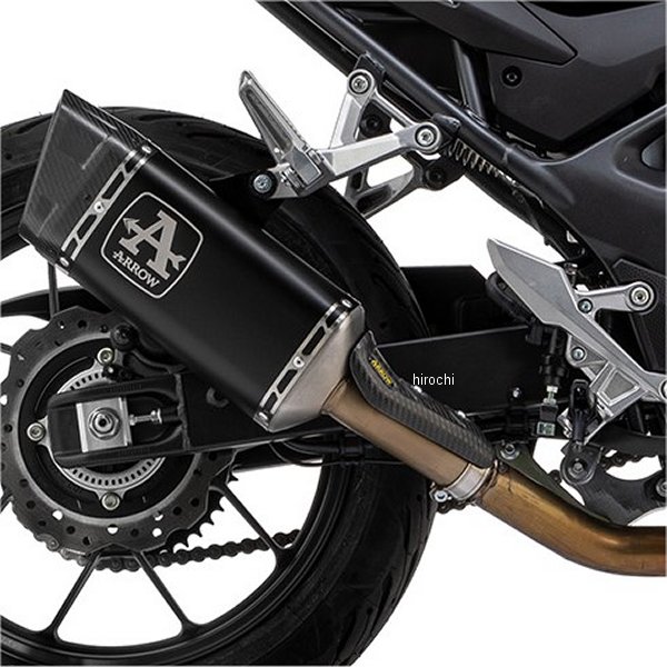 71008PTN アロー ARROW スリップオンマフラー PISTA レーシング 23年 CB750 Hornet  チタンダーク