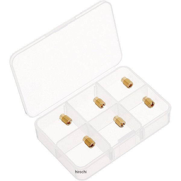 712310-10 ポッシュ POSH 6オーバーサイズメインジェットセット ケイヒン全ネジ小