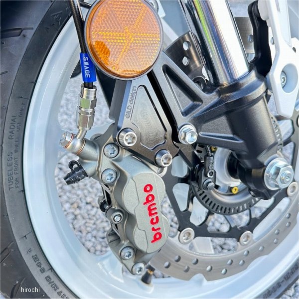 71340 Gクラフト ギルドデザイン フロントブレーキホースキット ブレンボ4P 23年 CBR250RR