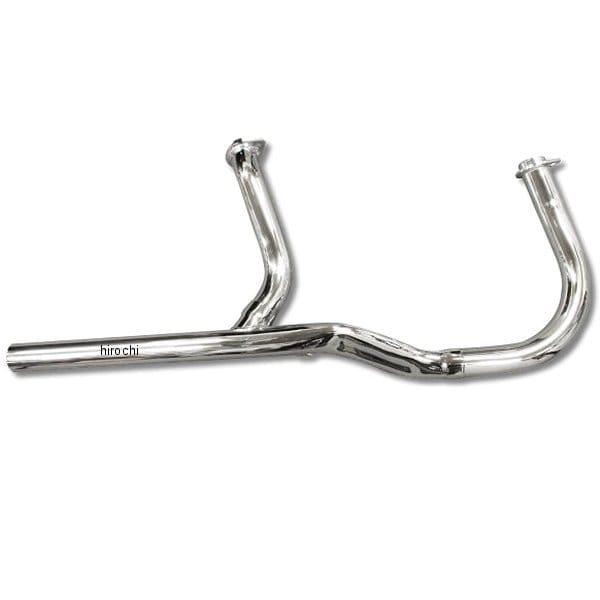 713C ガッツクローム 2IN1 エキゾーストヘッダーパイプ 3ピースセット アーリーショベル