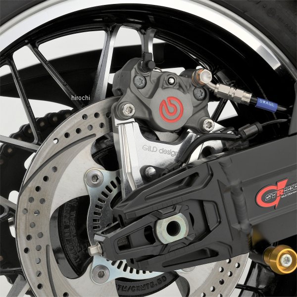 71428 Gクラフト ギルドデザイン リアブレーキホースキット ブレンボ2P用 18年 Z900RS/CAFE