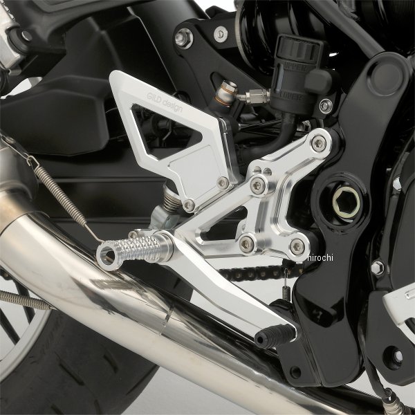 71431 Gクラフト ビレットバックステップ 18年 Z900RS/CAFE シルバー