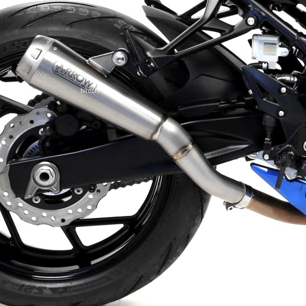 71776PRI アロー ARROW スリップオンマフラー PRO RACE 17年-20年 GSX-S750 ニクロム/ステンエンド