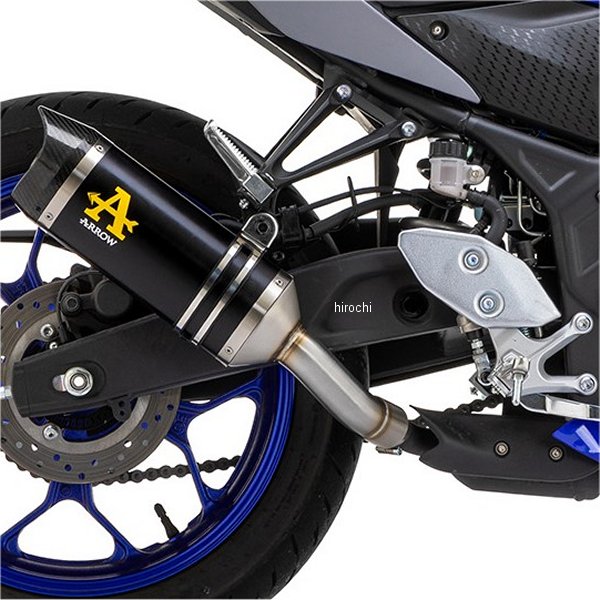 71831AKN-71639MI-R25 アロー ARROW フルエキゾースト Thunder 21年-23年 YZF-R25 アルミダーク