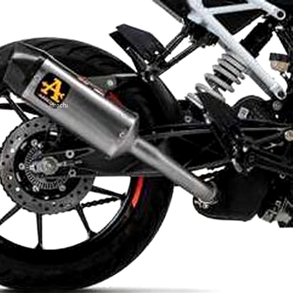 71936AK アロー ARROW スリップオンマフラー INDY RACE 21年 KTM DUKE390 アルミ/カーボンエンド