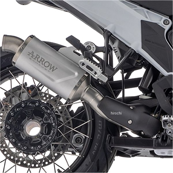 72651PO アロー Arrow スリップオンマフラー Indy Race EVO 24年 R1300GS チタン/ステンエンド