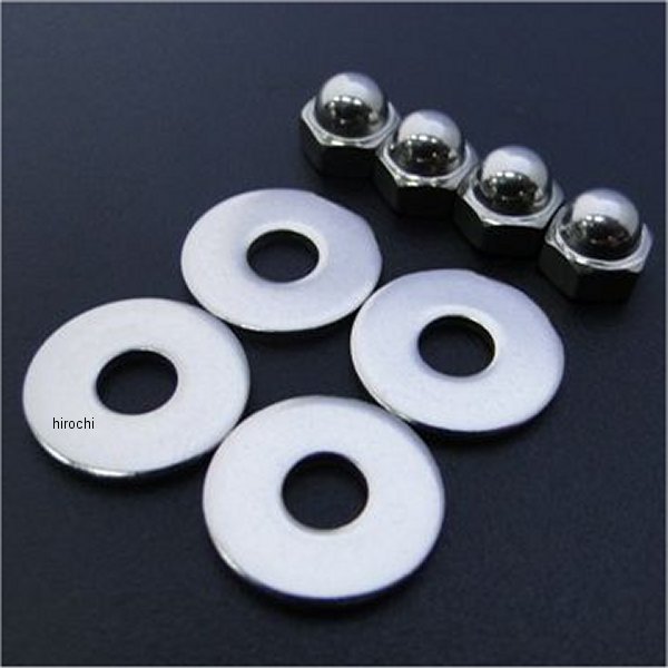 7280 ビーアールシー BRC メーターカバー下側取付ナット+ワッシャー 左右セット GS400