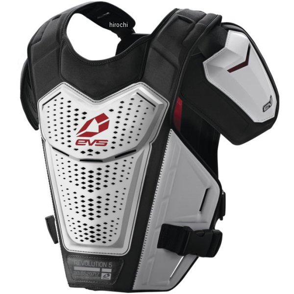 RV5-W-S/M EVS イーブイエス チェストプロテクター(胸部) Revo 5 2019白 SM/MD