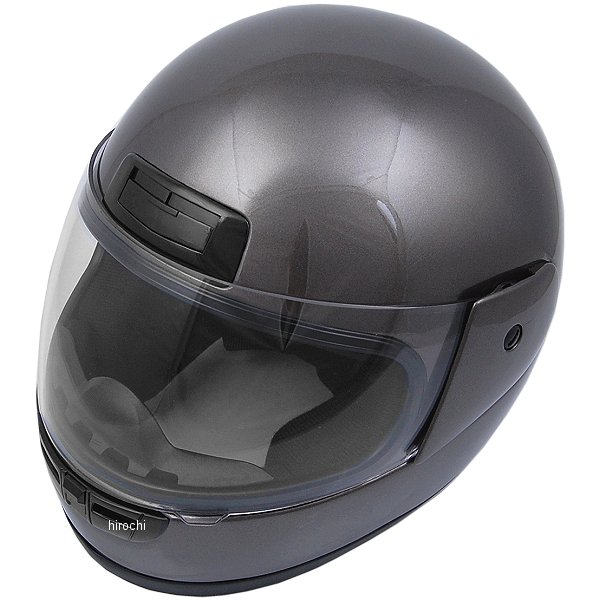 7307 NBS バイクパーツセンター フルフェイスヘルメット ガンメタ フリーサイズ(57-60cm未満)