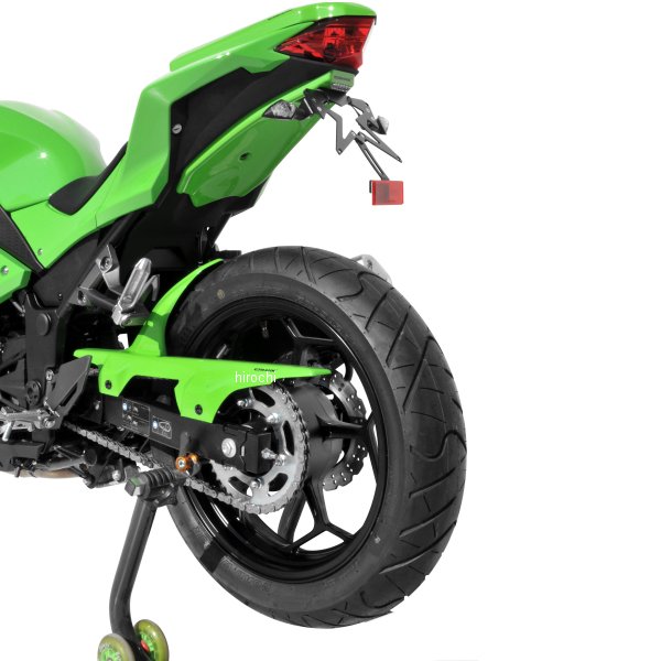 7303XX085 アルマックス ERMAX リアインナーフェンダー 13年-17年 Ninja300 フルオグリーン2013-2015