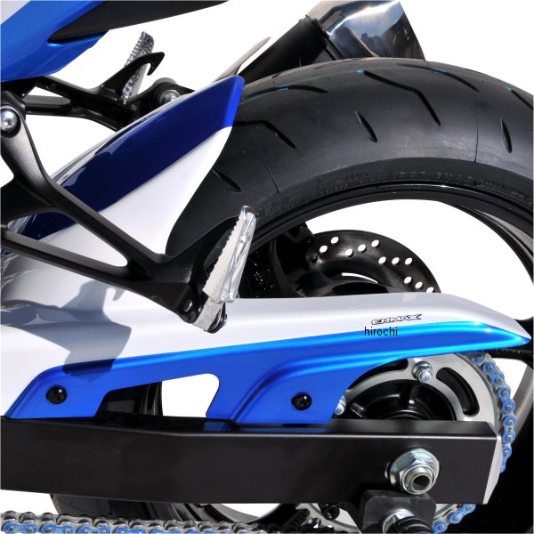 7304XX104 アルマックス ERMAX リアインナーフェンダー 15年-16年 GSX-S750 ホワイト/メタルブルー2014-2015