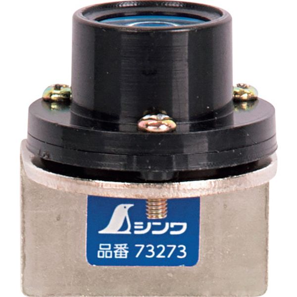 73273 557-4585 シンワ測定(株) シンワ 丸型気泡管 アルミスタッフ 2用