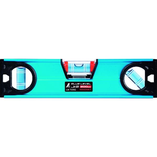 73392 243-3716 シンワ測定(株) シンワ ブルーレベル Jr. 2 200mm マグネット付