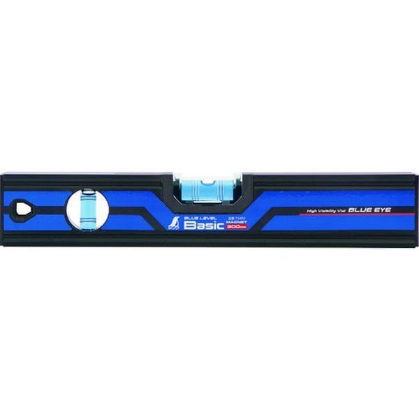 73490 162-8202 シンワ測定(株) シンワ ブルーレベルBasic マグネット付 300mm