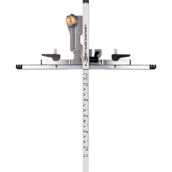 73534 シンワ測定(株) シンワ 丸ノコガイド定規 たためるTスライド スリムシフト 15CM 併用目盛