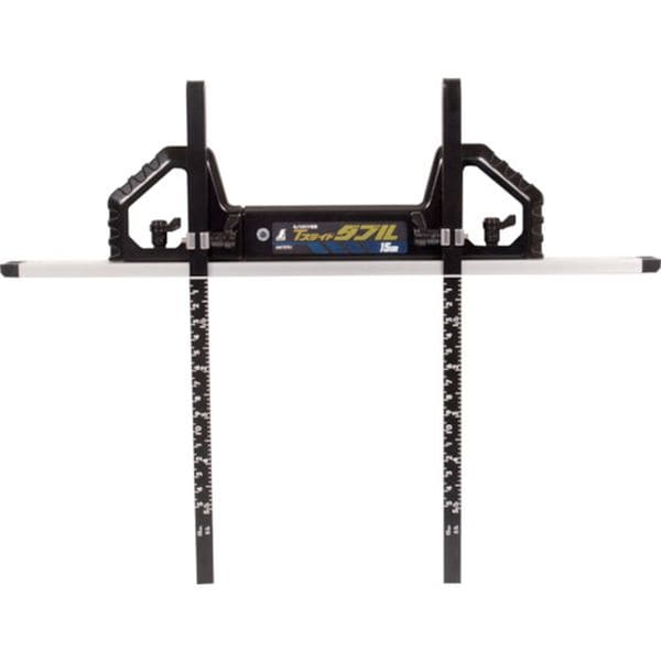 73701 シンワ測定(株) シンワ 丸ノコガイド定規 Tスライドダブル15cm 併用目盛 突き当て可動式