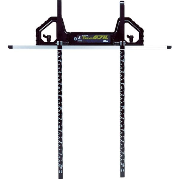 73702 シンワ測定(株) シンワ 丸ノコガイド定規Tスライドダブル 30cm(併用目盛・突き当て可動式)