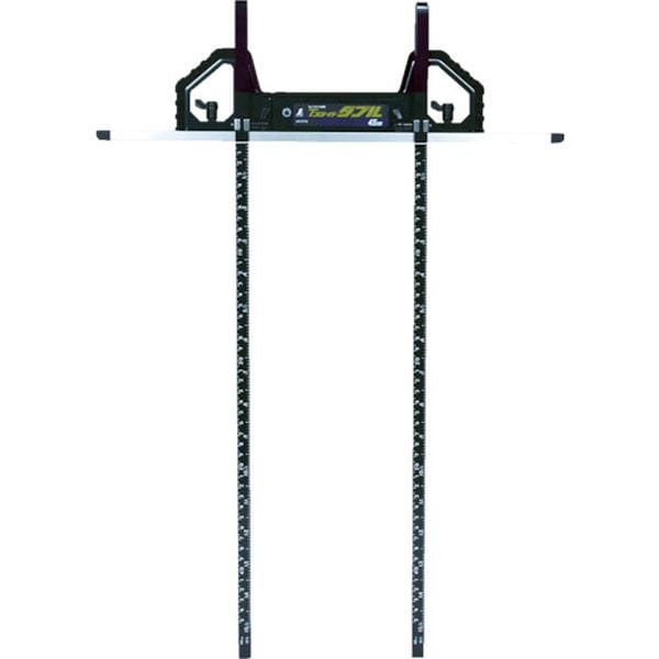 73703 シンワ測定(株) シンワ 丸ノコガイド定規Tスライドダブル 45cm(併用目盛・突き当て可動式)