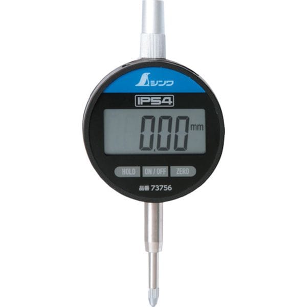 73756 286-9077 シンワ測定(株) シンワ デジタルインジケーター 0.01mm/12.7mm 防塵防水