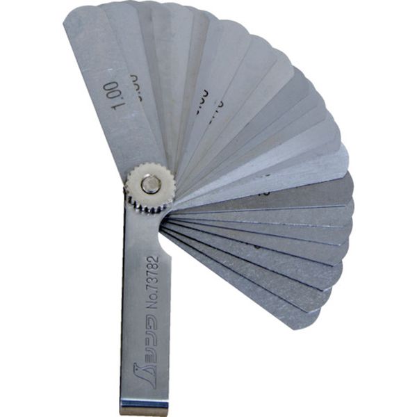 73782 162-8842 シンワ測定(株) シンワ シックネスゲージ D 65mm 25枚組