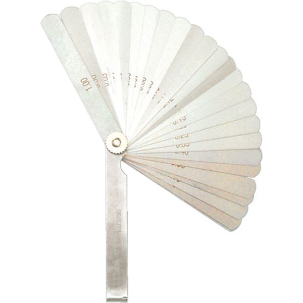 73796 816-4164 シンワ測定(株) シンワ シックネスゲージ E 100mm25枚組